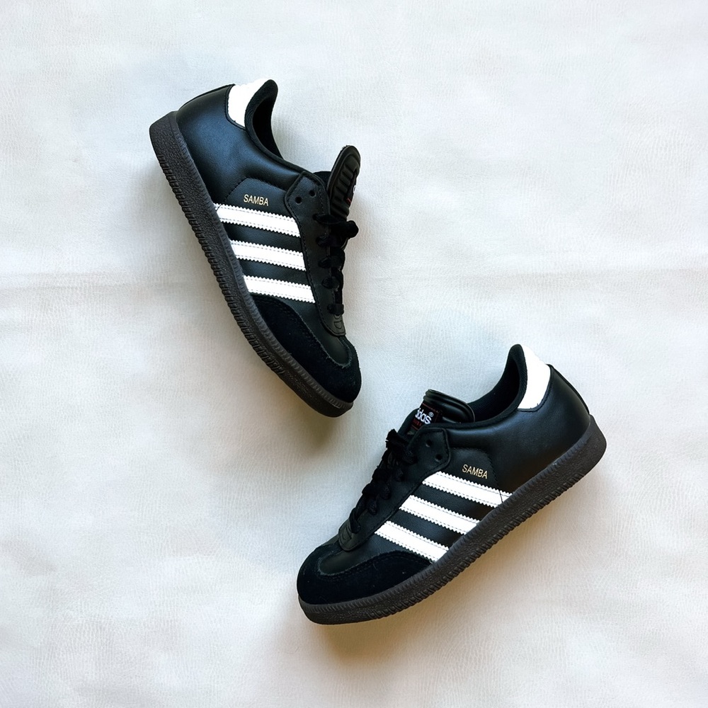 Adidas Samba Black 4.5Y EUC